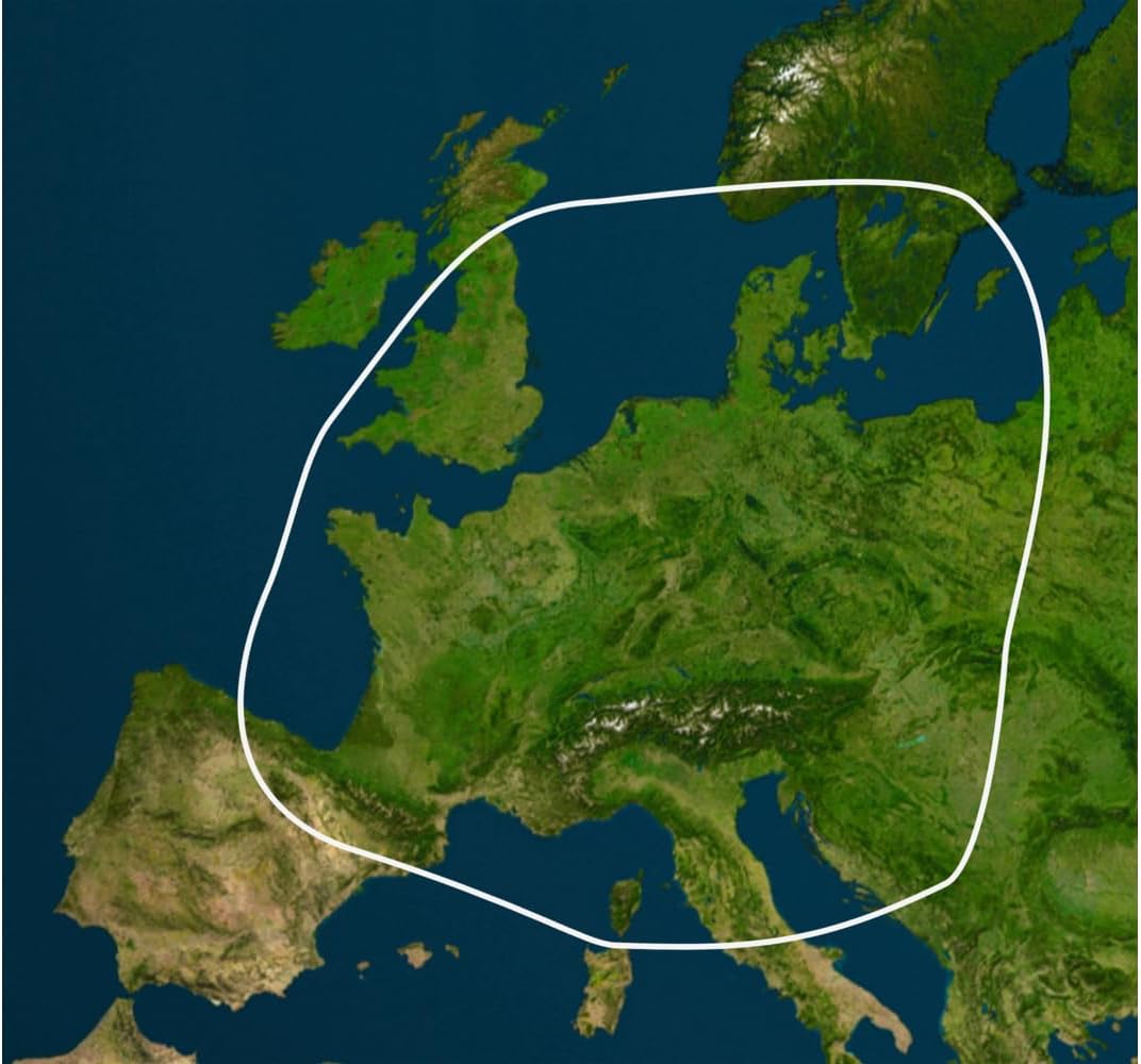 BERGER Move 3.0 Mobile Satelliten-Antenne | Parabolantenne für Satellitenempfang | Portable Outdoor