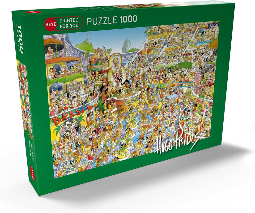 Carnival in Rio - Hugo Prades - Premium 1000 Teile Puzzle - MyPuzzle Sonderkollektion von Heye Puzzl