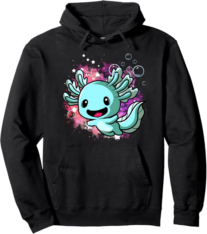 Axolotl Salamander Lurch Molch Amphibie - Süsses Axolotl Pullover Hoodie