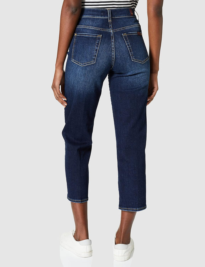 7 For All Mankind Damen Jeans 23W Dark Blue, 23W Dark Blue
