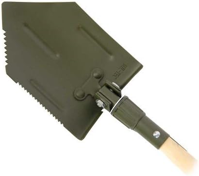 Mil-Tec Unisex – Erwachsene Klappspate-15524000 Klappspate, Schwarz, Einheitsgrösse