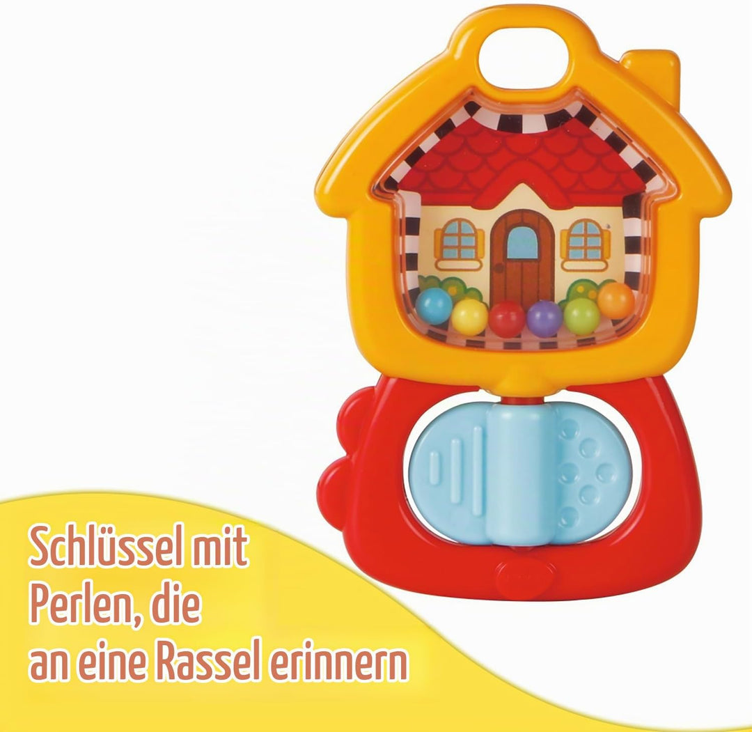 VTech Le Mie Prime Schlüssel, 3 in 1, interaktive Rassel mit Bewegungssensor, Babyrassel mit beleuch