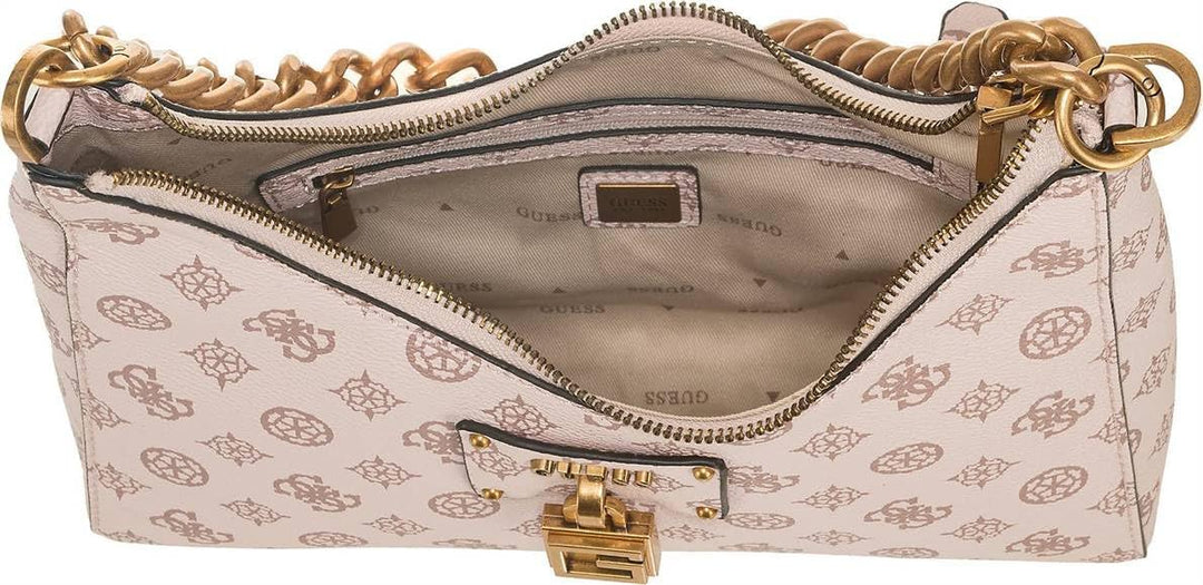 Guess Center Stage Hobo Einheitsgrösse Shell Logo, Einheitsgrösse Shell Logo