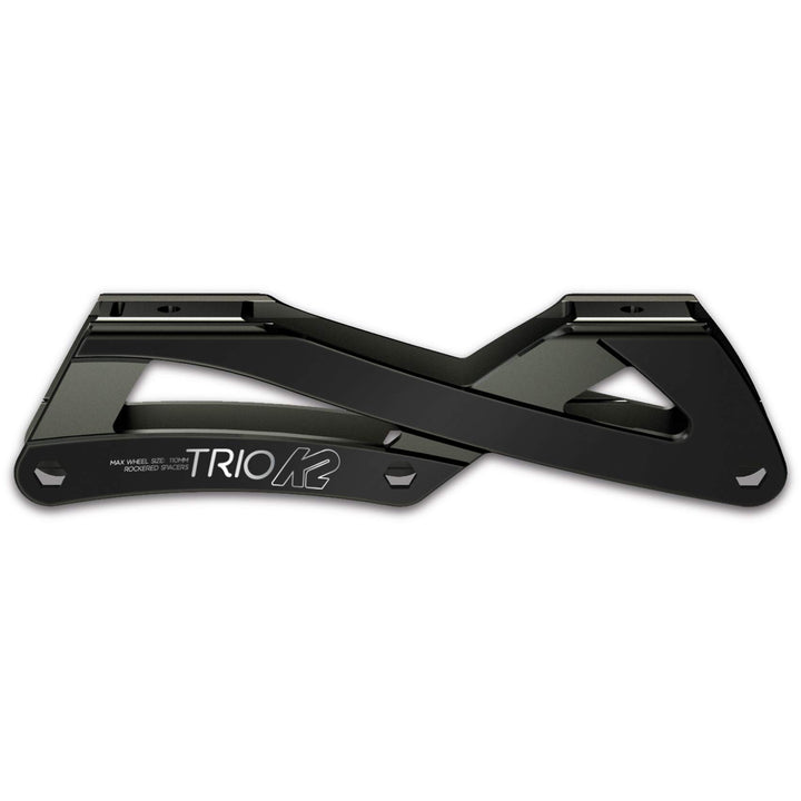 K2 Trio 110 Frame Kit Inline Skates Rahmen 250mm Schwarz, 250mm Schwarz