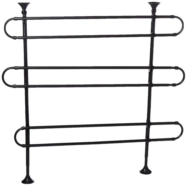 Midwest Homes for Pets Schutzgitter für SUVs, mit 6 Rohren, schwarz, Modell 11 Beige 6 Stangen, Beig