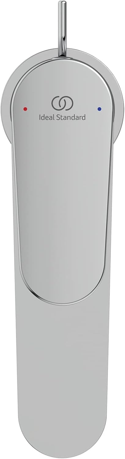 Ideal Standard BC699AA Cerafine O Waschtischarmatur Grande mit Zugknopf-Ablaufgarnitur mit Ablaufgar