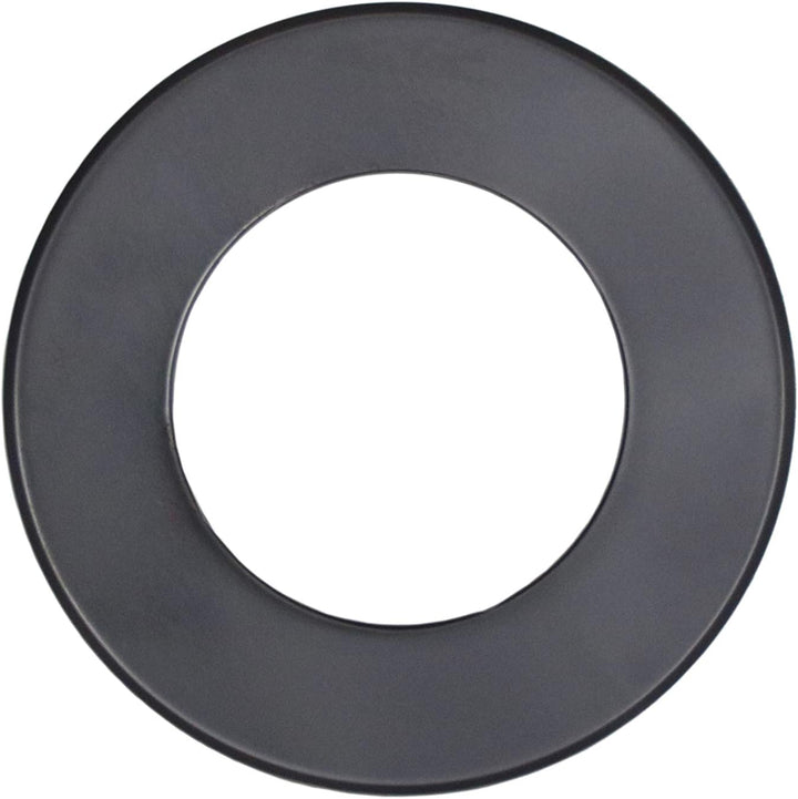 LANZZAS Ofenrohr Wandrosette mit 50 mm Rand, im Durchmesser, DN Ø 150 mm, Farbe: gussgrau - weitere