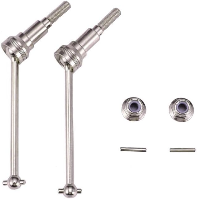 HAIBOXING - Metall-CVD-Wellen für 1/16 1/14 16889 16890A 2105Zubehör Ersatz Komplett 2 Stück M16105（