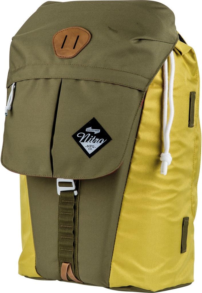 Nitro Cypress sportiver Daypack Rucksack für Uni & Freizeit, Streetpack mit gepolstertem 15“ Wide La