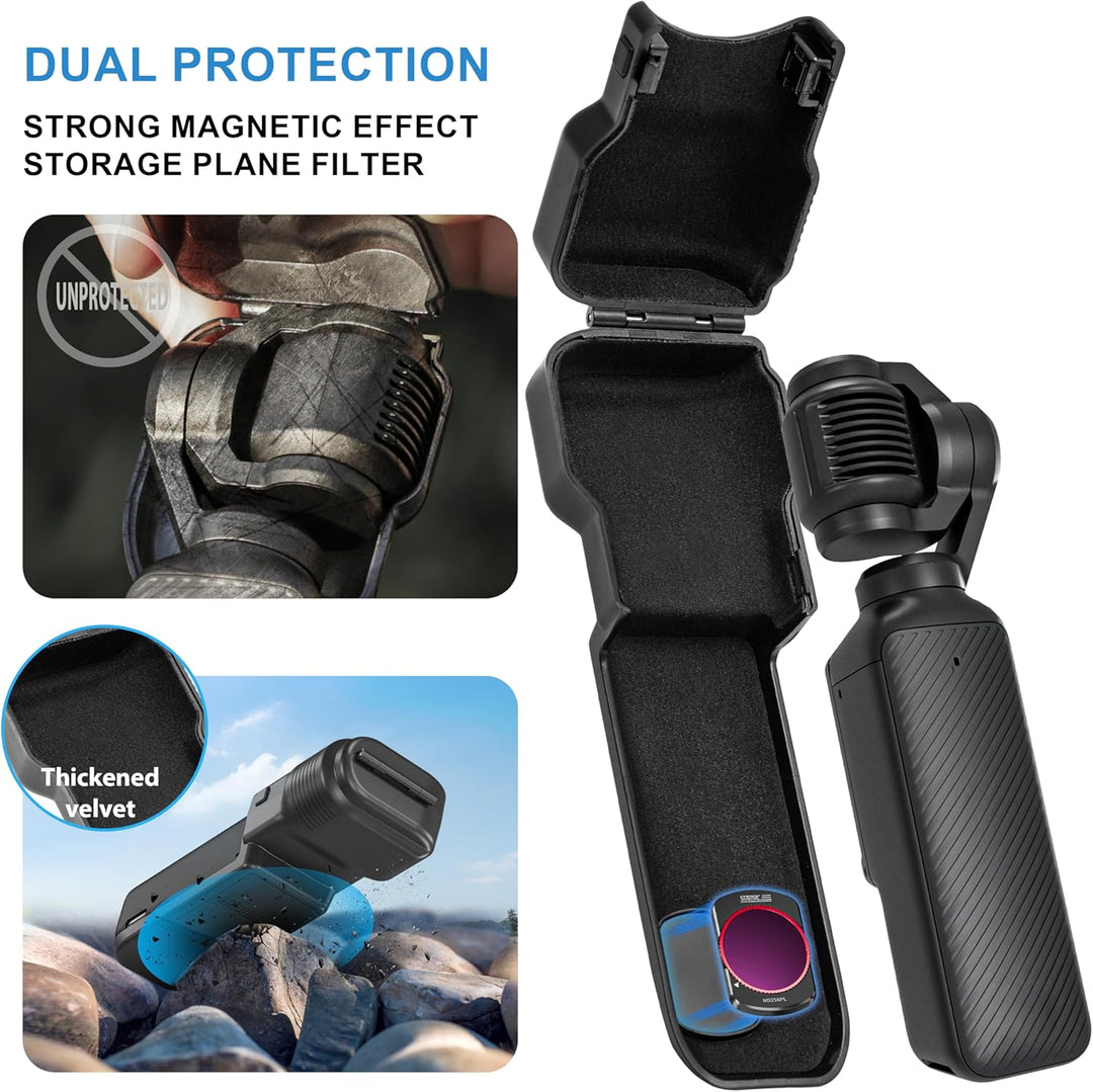 STARTRC Pocket 3 Gimbal Schutzhülle für DJI Osmo Pocket 3 Creator Combo, Anti-Fall Storage Handheld