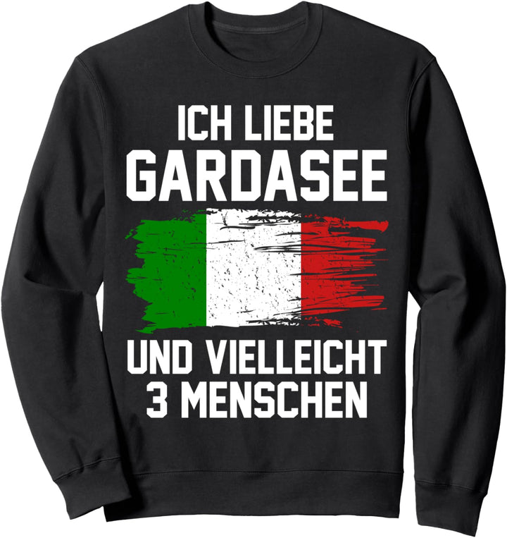 Italienischer See Gardasee Sweatshirt