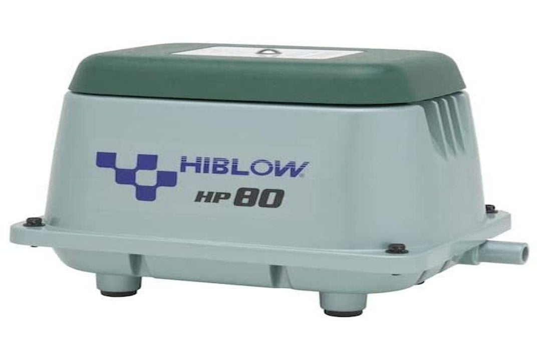 HiBlow Luftpumpe HP-80 80l/min bei 1,3m, Ausgang 18mm, 71 Watt, HP-80