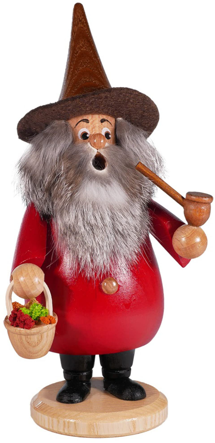 DWU Räuchermann Kräuterzwerg rot
