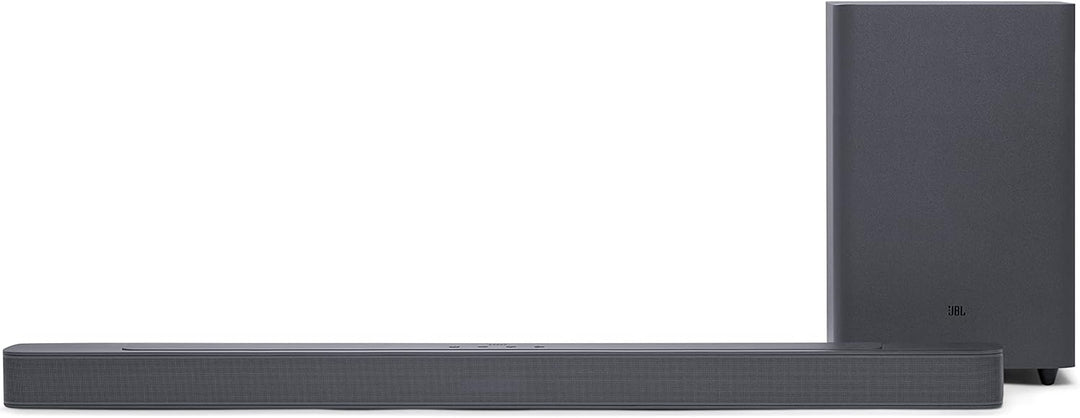 JBL Bar 2.1 Deep Bass MK2 – 2.1-Kanal-Soundbar mit kabellosem Subwoofer für Heimkino Sound-System –