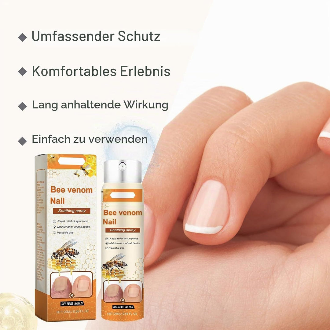 Propolis Nagelserum, Bienengift Nagel-Reparatur Spray, Sanfte Pflege Eingewachsener Nägel und Sauber