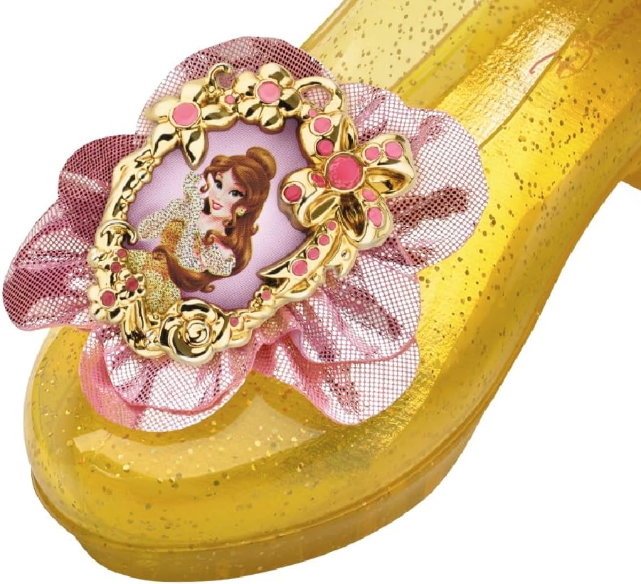 Disguise 218197 Disney Belle Kids Sparkle Shoes One-size