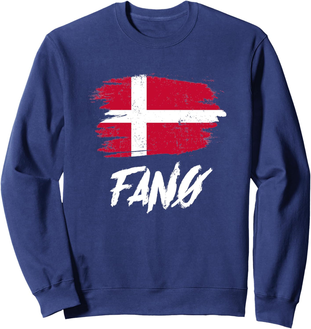 Fano Insel Fanø Dänemark Flagge Urlauber Geschenk Sweatshirt