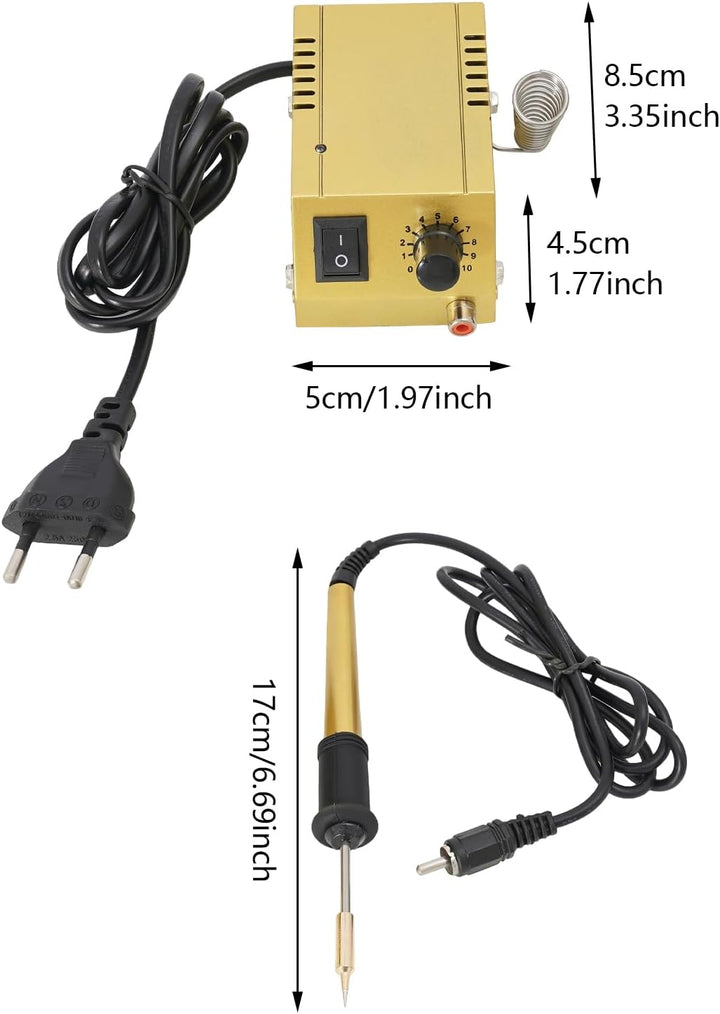Mini Lötstation Lötkolben Kit 50-450°C einstellbare Temperatur Lötzubehör für Elektronik Handy Repar