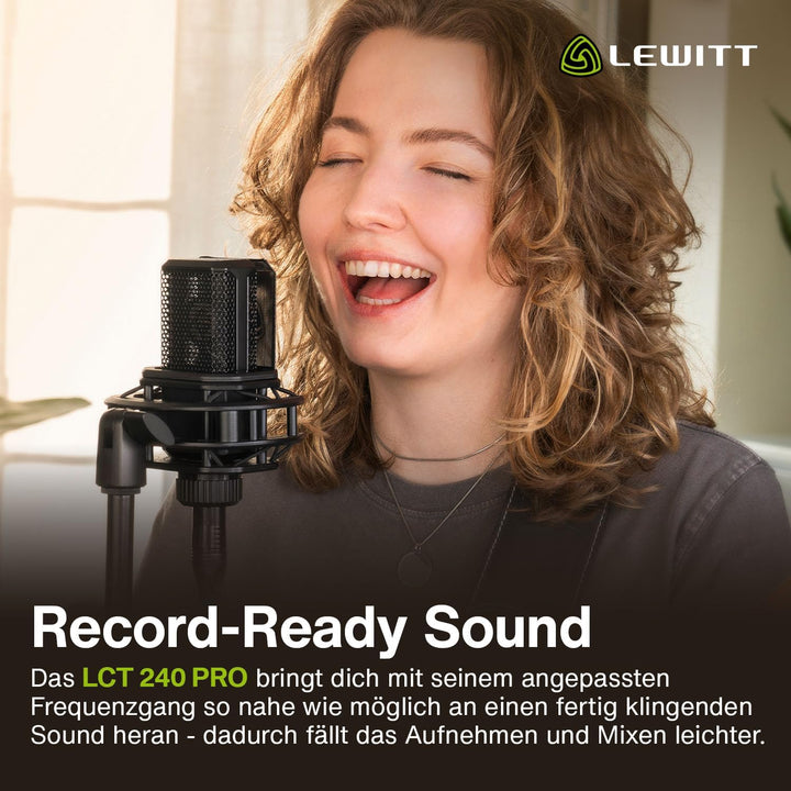 LCT 240 PRO Vocal Set - XLR-Kondensatormikrofon für Gesang, Instrumente, Podcasting & Streaming - pr