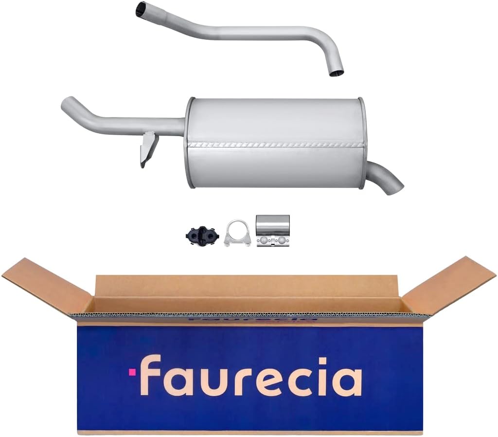 HELLA 8LD 366 034-871 Endschalldämpfer - Easy2Fit® Kit - hinten - zweiteilig - Set mit Anbauteilen