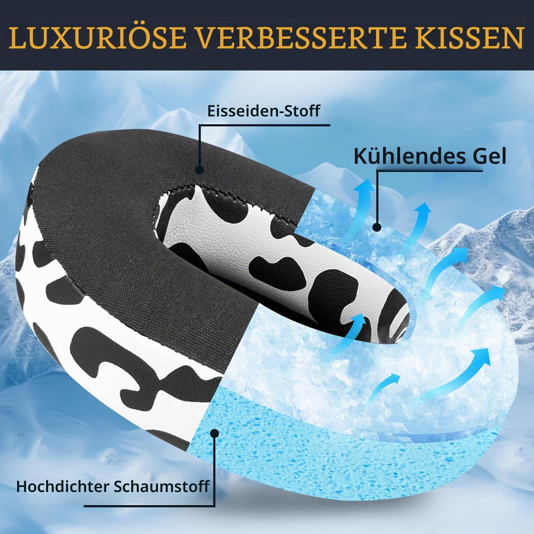 SOULWIT Kühlgel Ersatz Ersatzpolster Polster Ohrpolster für Skullcandy Hesh 3/ANC/Evo &amp; Crusher Wire