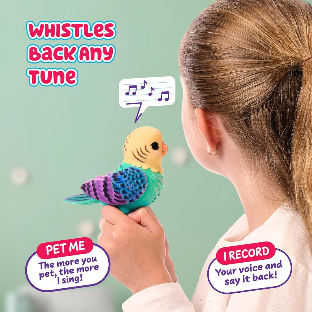 Little Live Pets My Really Real Bird & Cage – Indie, Interaktives, realistisches Vögelchen, Über 20