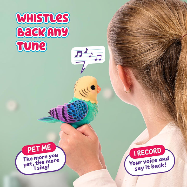Little Live Pets My Really Real Bird & Cage – Indie, Interaktives, realistisches Vögelchen, Über 20