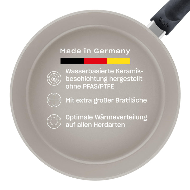 Fissler Ceratal Comfort / Aluminium-Pfanne frei von PFAS/PTFE, Keramik-beschichtet (Ø 20 cm) Ceramic