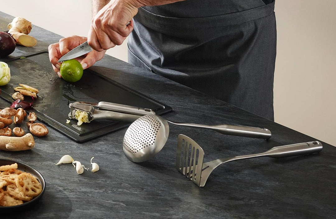 Fissler Essential/Edelstahl-Universalmesser (13 cm) rostfrei, Spülmaschinen-geeignet, Allzweck-Küche