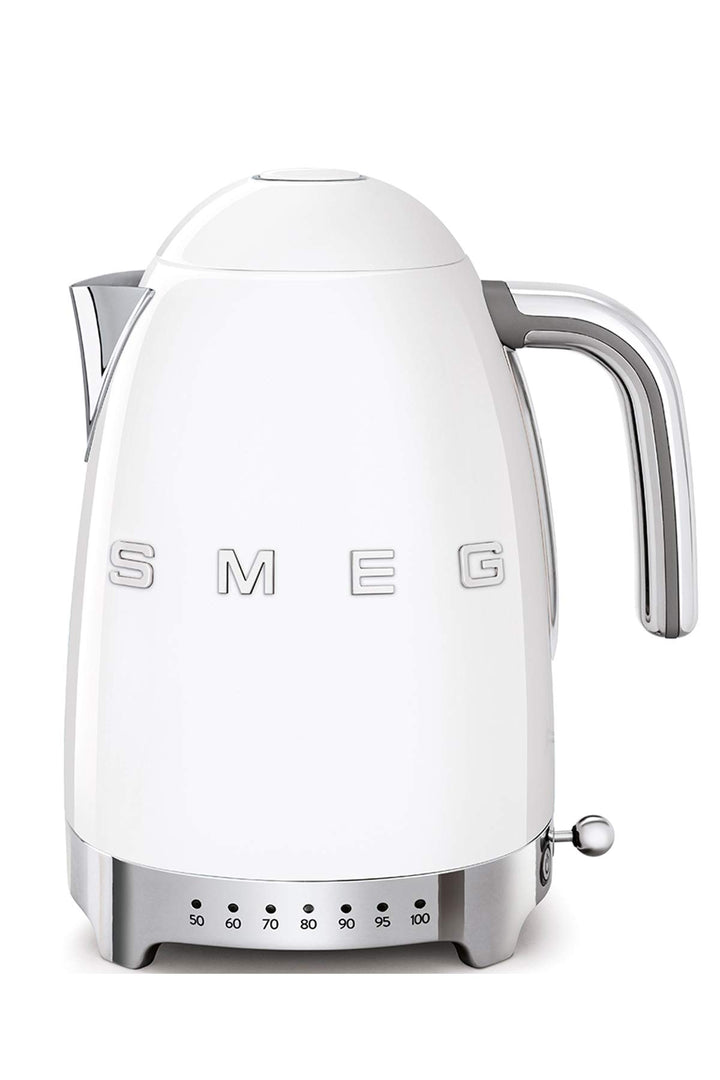 Smeg KLF04WHEU Wasserkocher, 2400, 1.7 liters, Weiss, Weiss