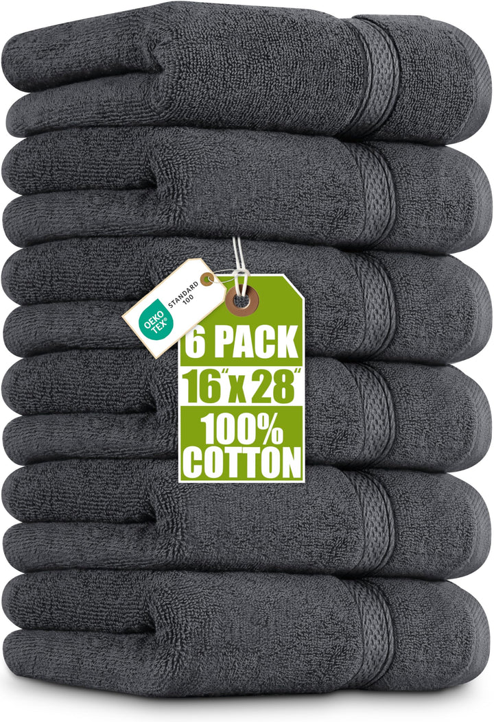 Utopia Towels - Handtücher Set aus Baumwolle - 100% Baumwolle ultraweich und sehr saugfähig, 41x71 c
