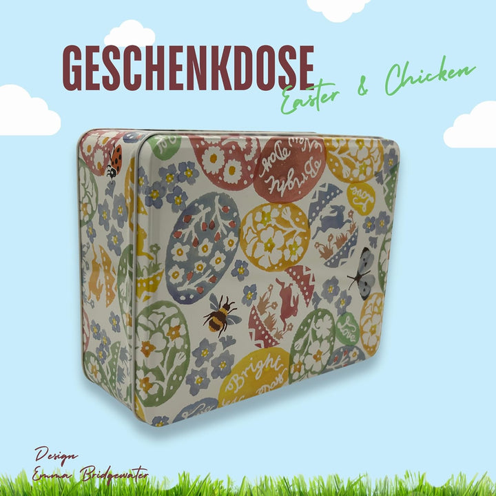 MediMuc Geschenkdose Design Design Emma Bridgewater - Liebevoll gestaltete rechteckige Vorratsdose -