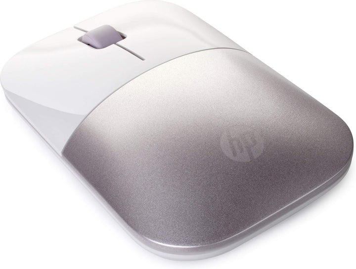HP Z3700 Wireless Mouse - White/Pink Pink Dongle, Pink Dongle