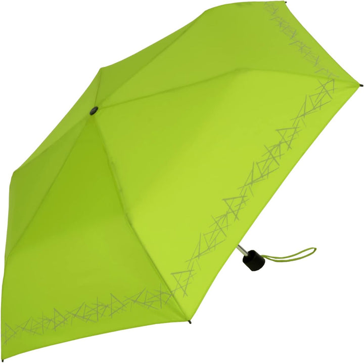 Knirps 4Kids Kinder-Taschenschirm reflective mit Reflexborte - limette, limette