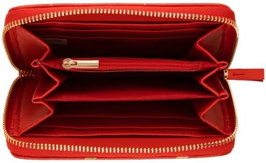 DRAEGER PARIS 1886 Damen Rot und Gold Geldbörse