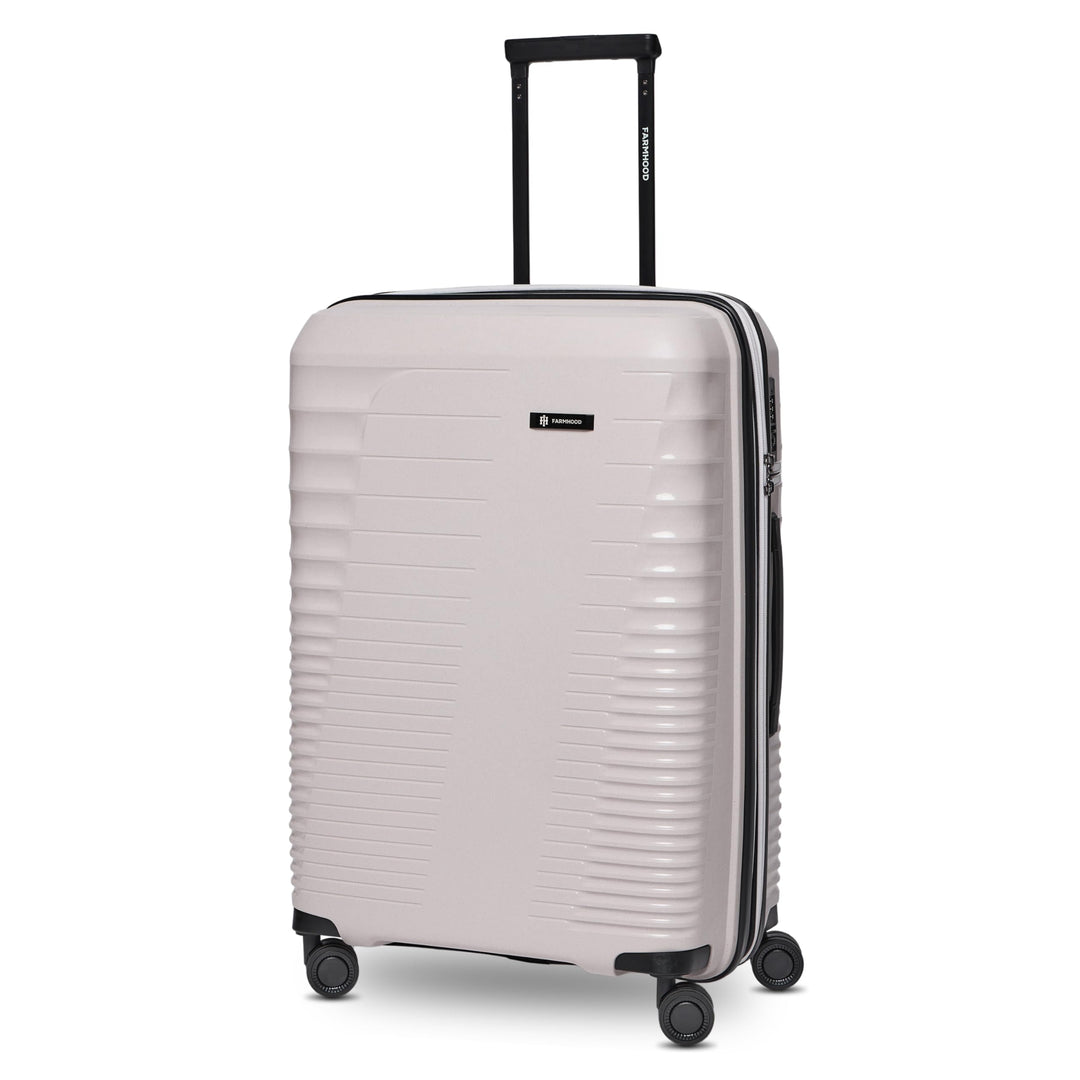 Eco Edition Mittelgrosser Hartschalen Koffer nachhaltig | Trolley 44 x 26 x 67 cm mit Dehnfalte von
