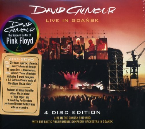 Live in Gdansk (4 Disc Edition) by David Gilmour, Audio-CD