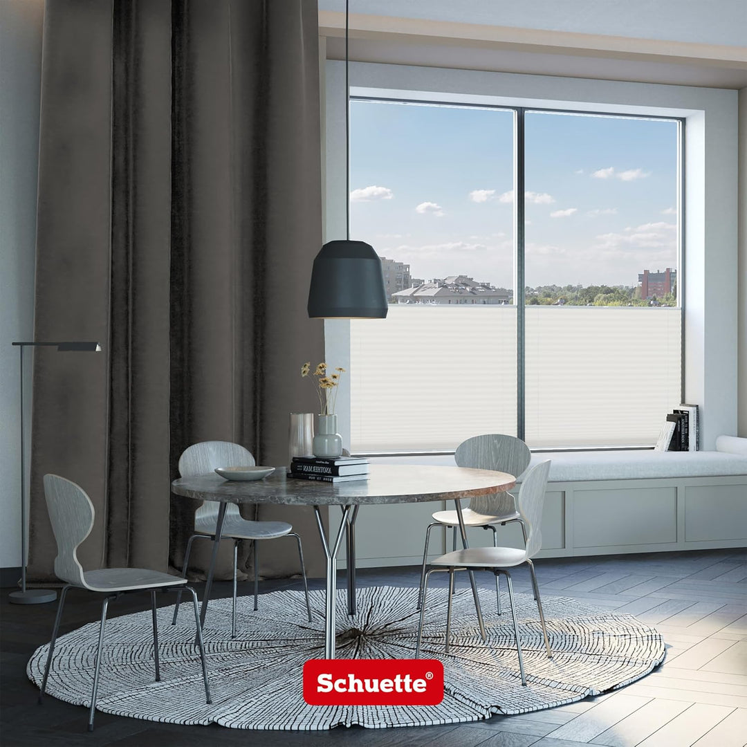 Schuette® Verdunkelungs-Vorhang Gardine mit Ösen ● Millenium Velvet: Great Wolf (Grau) ● 135x130cm B