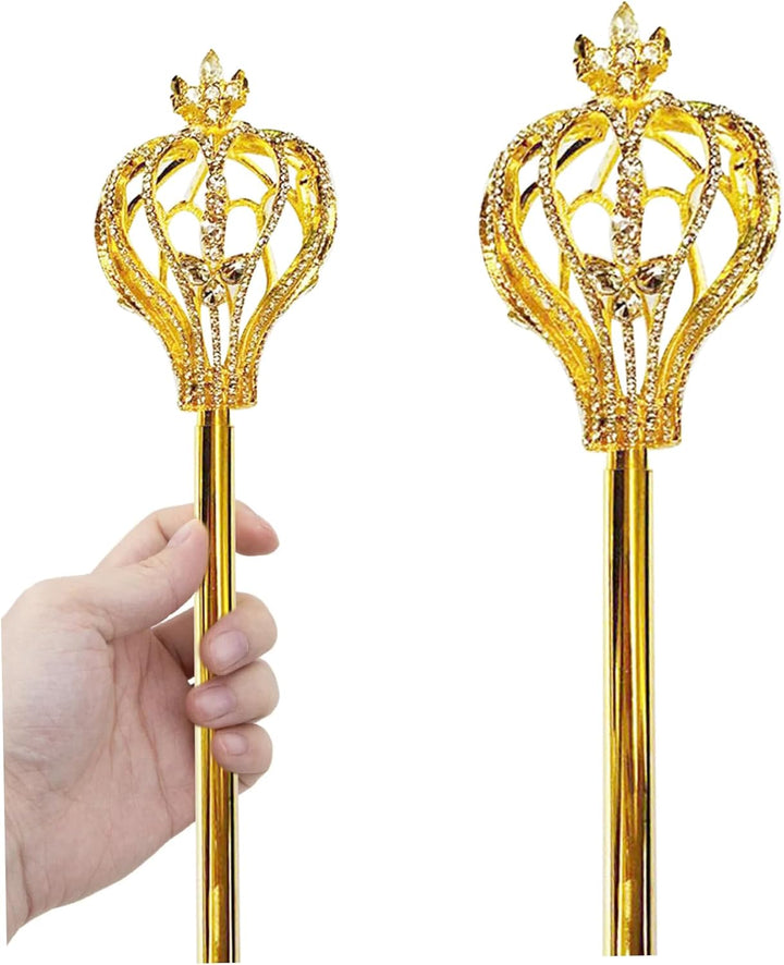 Zepter, 20 Zoll Strass Zepter Zauberstab Handhelds Prinzessin Zauberstab Cosplay Zubehör Requisiten