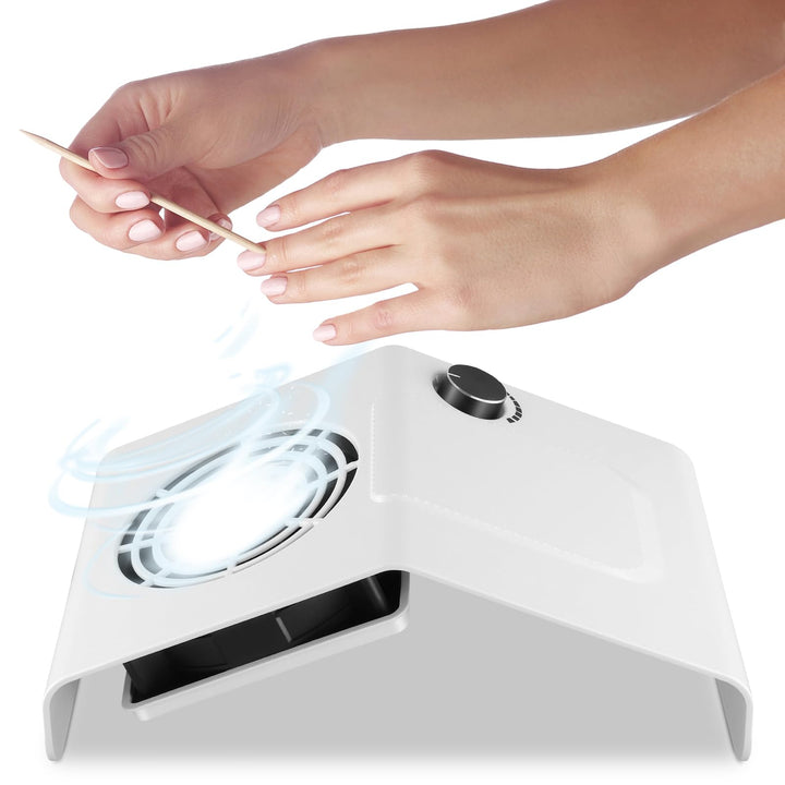 80W Nagelstaubsauger mit wiederverwendbarem Filter und einstellbarer Windgeschwindigkeit – effizient