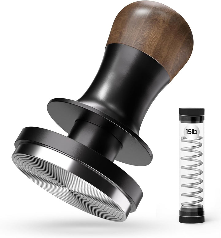 MHW-3BOMBER 58,35 mm Espresso-Kaffee-Tamper mit drei federbelasteten kalibrierten Espresso-Tamper 13