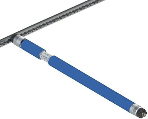 Airline-Beam - Sperrbalken für Airlineschienen 1500 - 2200 mm - Überzug blau