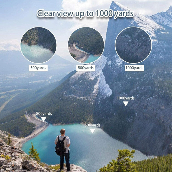 Monokular-Teleskop für Erwachsene – 13 x 50 High Power HD Optik Zoom Monokular Teleskop für Smartpho