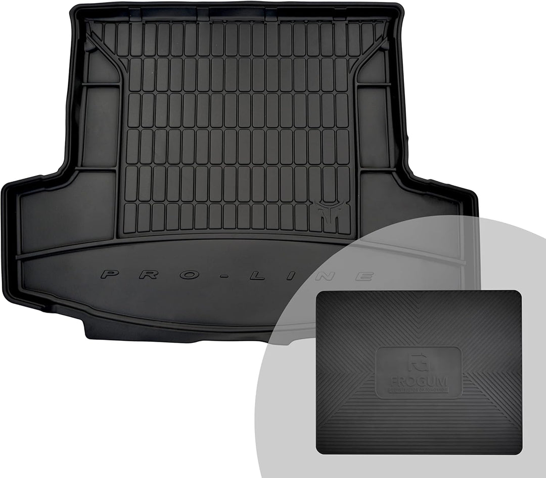 FROGUM ProLine 3D Gummimatte Exklusive Auto Kofferraummatte Kofferraumwanne für Chevrolet Captiva I