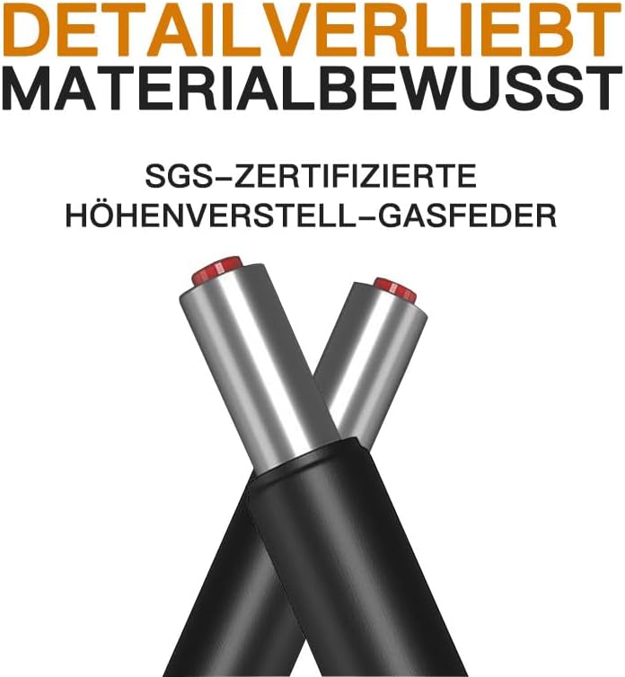 Leder Ergonomische Schreibtischstuhl-Bürostuhl, 360 ° Schwenk Mit Hoher Dichte, Höhepunkt, Höhe Eins