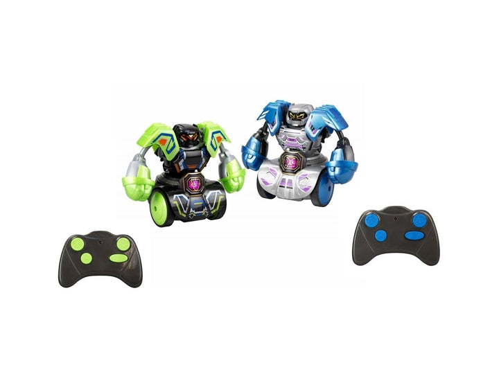 YCOO Robo Kombat Tornado Battle Pack, 2 Kampfroboter mit Lichtern und Schlagsoundeffekten, Kampfrobo