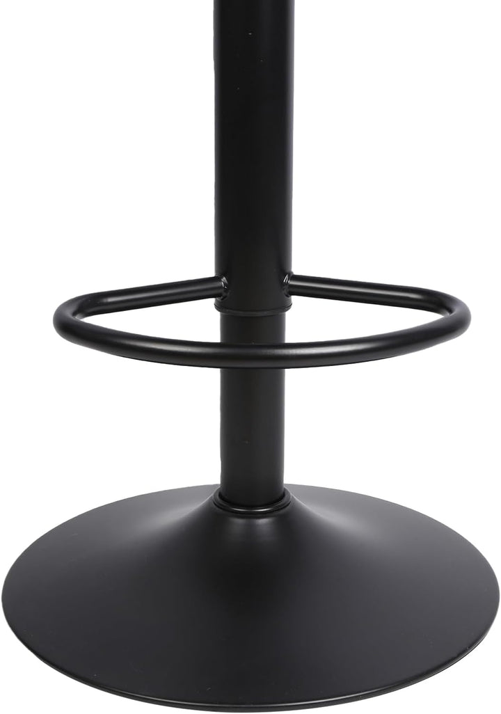 DDMINE 8er Set Barhocker mit Polster Gepolsterter Drehhocker mit Luftheber-Design, Kunstleder Barstu