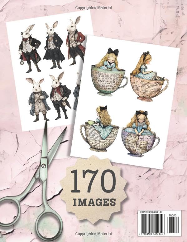 Collage Cut Outs Tea Party: 170 Whimsical Ephemera Images for Scrapbooks, Card Making and Paper Craf