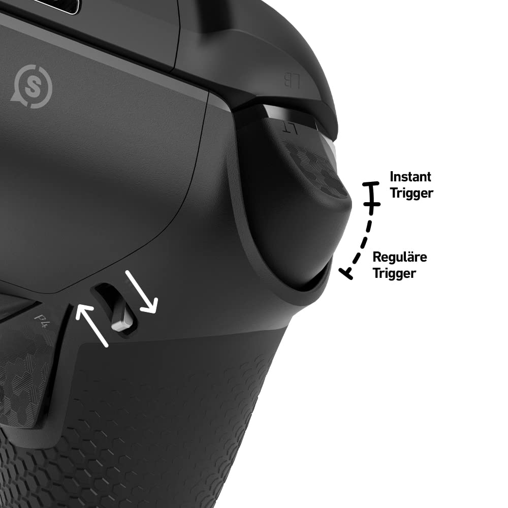 Scuf Instinct Pro Stahlgrau kundenspezifischer kabelloser Performance-Controller für Xbox Series X|S