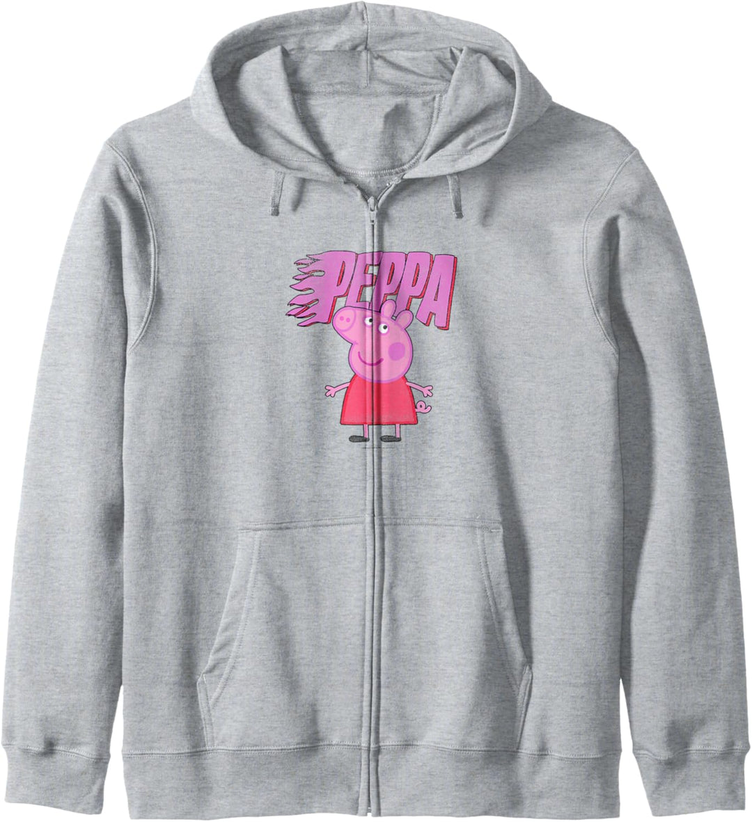 Peppa Wutz Flamme Peppa Logo Kapuzenjacke
